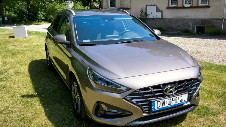 Hyundai I30 cena 76000 przebieg: 53000, rok produkcji 2021 z Wrocław małe 37